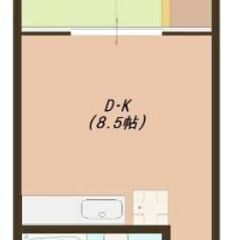 墨田区★落ち着いて暮らせる部屋【初期費用17.6万円】エアコンあり、CATV、メゾネットタイプ - 墨田区