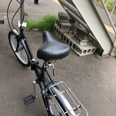 折りたたみ自転車の画像