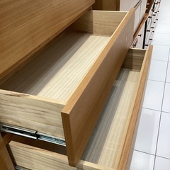 【軽トラック90分無料貸出】無印良品　4段ローチェストの画像