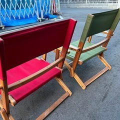 キャンプ　ローチェアの画像