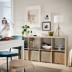 IKEA KALLAX カラックス オープンラック ラック 本棚 カラーボックス 中古 家具 買取 引取 シェルフユニット, の画像