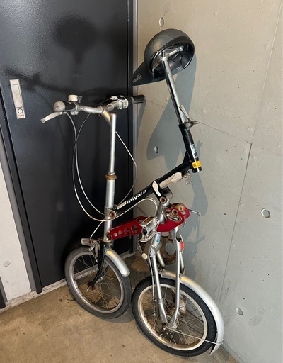 中古 ミヤタ MIYATA ZIGZAG ジグザグ 折りたたみ 改造 変速(内装