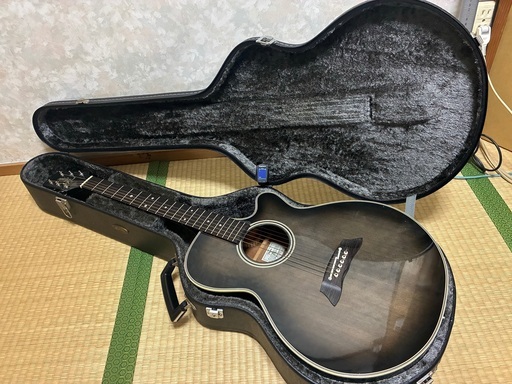 大人気の タカミネ エレアコ PT-106 中古 ハードケース付【取りに来て ギター