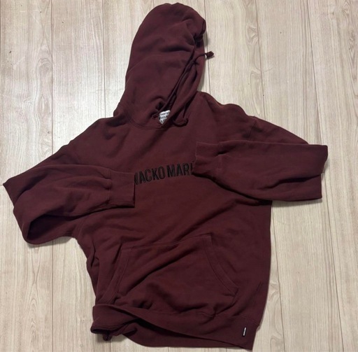 WACKO MARIA レッドパーカー