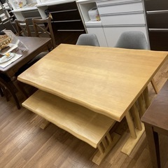 ジモティー限定価格！S103 ⭐ NITORI ニトリ ダイニング4点セット サザナミ2 幅150cm USED 綺麗 ジモティー限定価格！S103 ⭐ NITORI ニトリ ダイニング4点セット