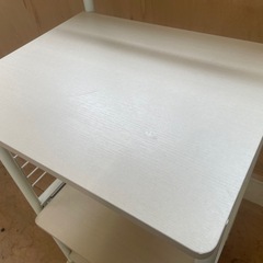 061600レンジ台ワゴン　キッチン収納の画像