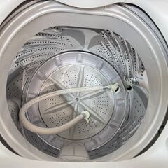 ✨美品 高年式✨大阪送料無料★3か月保障付き★洗濯機★アイリスオーヤマ★5kg★2024年★IAW-T504★SS-109の画像