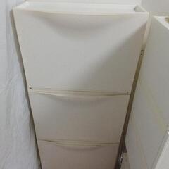 IKEA　3段シューズラック