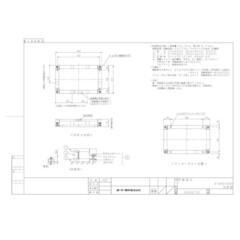 エアコン設置用部材 オーケー器材 防振架台 K-ABSG1406Aの画像
