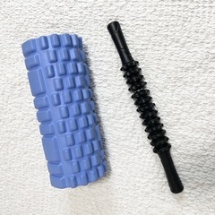 筋膜ローラー　ストレッチ　トレーニング用品　ダイエット用品