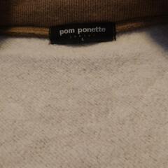 状態◎160cm pom ponette juniorボアパーカーの画像