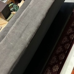 3人掛けソファーベッドの画像