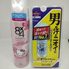 ◆制汗剤まとめて【エイトフォー 8×4 サンリオ】+【デオナチュ...