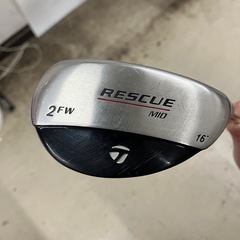 W2506-413 taylormade rescue MID 2FW 16度 ゴルフクラブ キズ 汚れありの画像