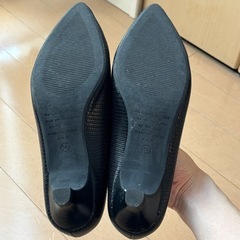 【ほぼ未使用】ORiental TRaffic パンプス 黒の画像