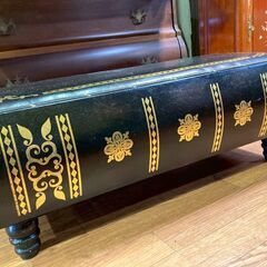 【愛品館 市原店】洋書型収納スツール