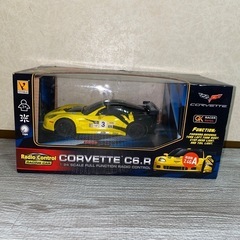 ラジコン　1/24 コルベット C6.R(イエロー×ブラック) 2.4GHz仕様の画像