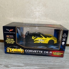 ラジコン　1/24 コルベット C6.R(イエロー×ブラック) 2.4GHz仕様の画像