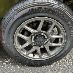 ジムニー64W 純正タイヤホイール4本セット　175/80R16