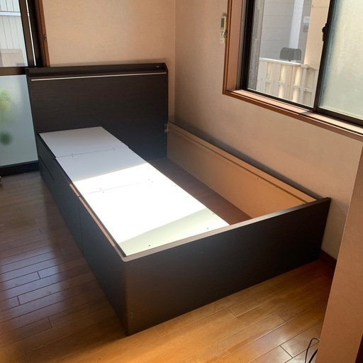 ニトリ　セミダブルベッド&マットレス