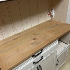 6/23,24限定　北欧系食器棚の画像