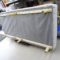 【恵庭】脚付きマットレス　ベッド　中古品　シングルサイズ　23年購入品！の画像