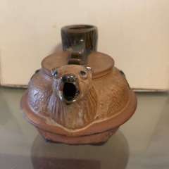 狸　徳利の画像