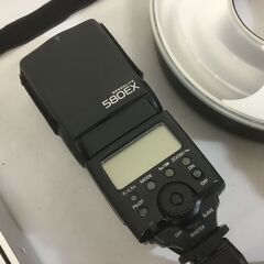 【🍀美品】Canon フラッシュ スピードライトストロボ + リングライトの画像