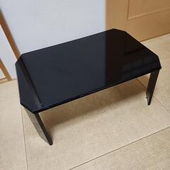 折りたたみテーブル 黒