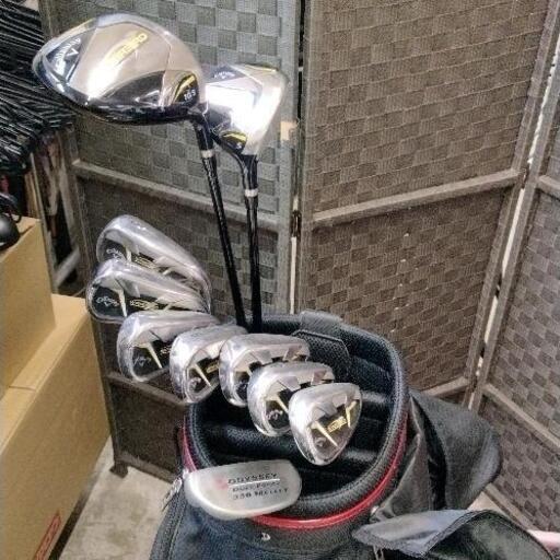 0616-538 ゴルフクラブセット　キャロウェイ　warbird (1w/FW#5/5〜9・P・S・パター)キャディーバッグ付