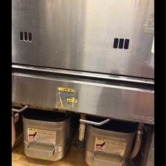 業務用フライヤー 二層フライヤー