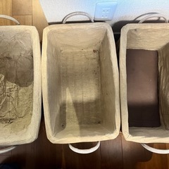 藤　ラタン　バスケット　 の画像