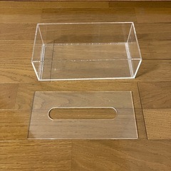 無印良品　アクリルボックス　ティッシュの蓋