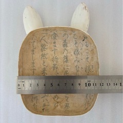 鳥取　柳屋　田中達之助さんの兎面　うさぎお面　因幡の白兎　の画像