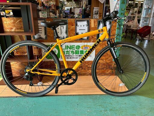 ハマー クロスバイク ジャンク品】HUMMER CRB7018DR クロスバイク ハマー