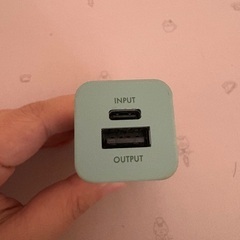 3COINS スティクモバイルバッテリー(グリーン)の画像