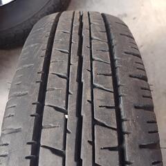 145/80R12 　145R12 8PR　アルミ　タイヤ4本セット　No.231 　軽トラック等の画像