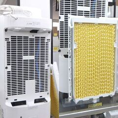アイリスオーヤマ 冷風扇 2021年製 CTF-01D メカ式 気化 ホワイト IRIS OHYAMA☆ 札幌市 北区 屯田 の画像