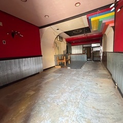 バーなどの利用も可能！平屋の店舗スペースです。フリーレント…