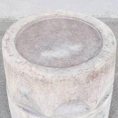 NA9688 臼　うす　欅　けやき　餅つき　蔵出し　古民具　古材　重量56.6kg　の画像