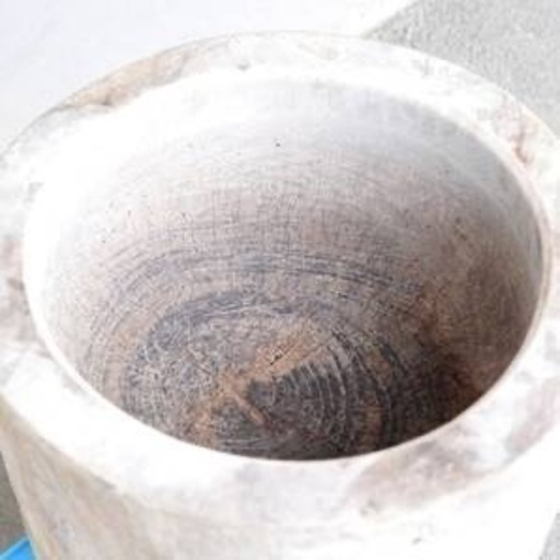 NA9688 臼 うす 欅 けやき 餅つき 蔵出し 古民具 古材 重量56.6kg