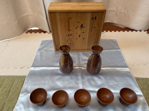 徳利 備前 白山 木箱あり