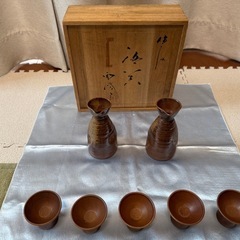 徳利　盃　木箱　酒用　