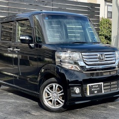 安心の総額表示！車検8年4月13日ホンダN-boxカスタム電動スライドドア禁煙車の画像