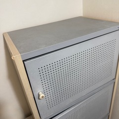 【無料】5段収納たな(扉付き )の画像