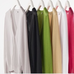 UNIQLO　ライトVネックカーディガン（長袖）商品番号: 454767の画像