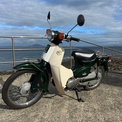 低走行　ホンダスーパーカブ50 キャブ車3速ロータリーの画像