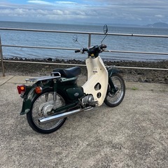 低走行　ホンダスーパーカブ50 キャブ車3速ロータリーの画像