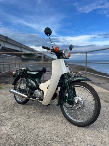 低走行　ホンダスーパーカブ50 キャブ車3速ロータリー