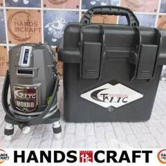 TITAN 放電器 コンパクト LTC M9XBB グリーンレーザー墨出し機 バッテリ二個/ミニリモコン